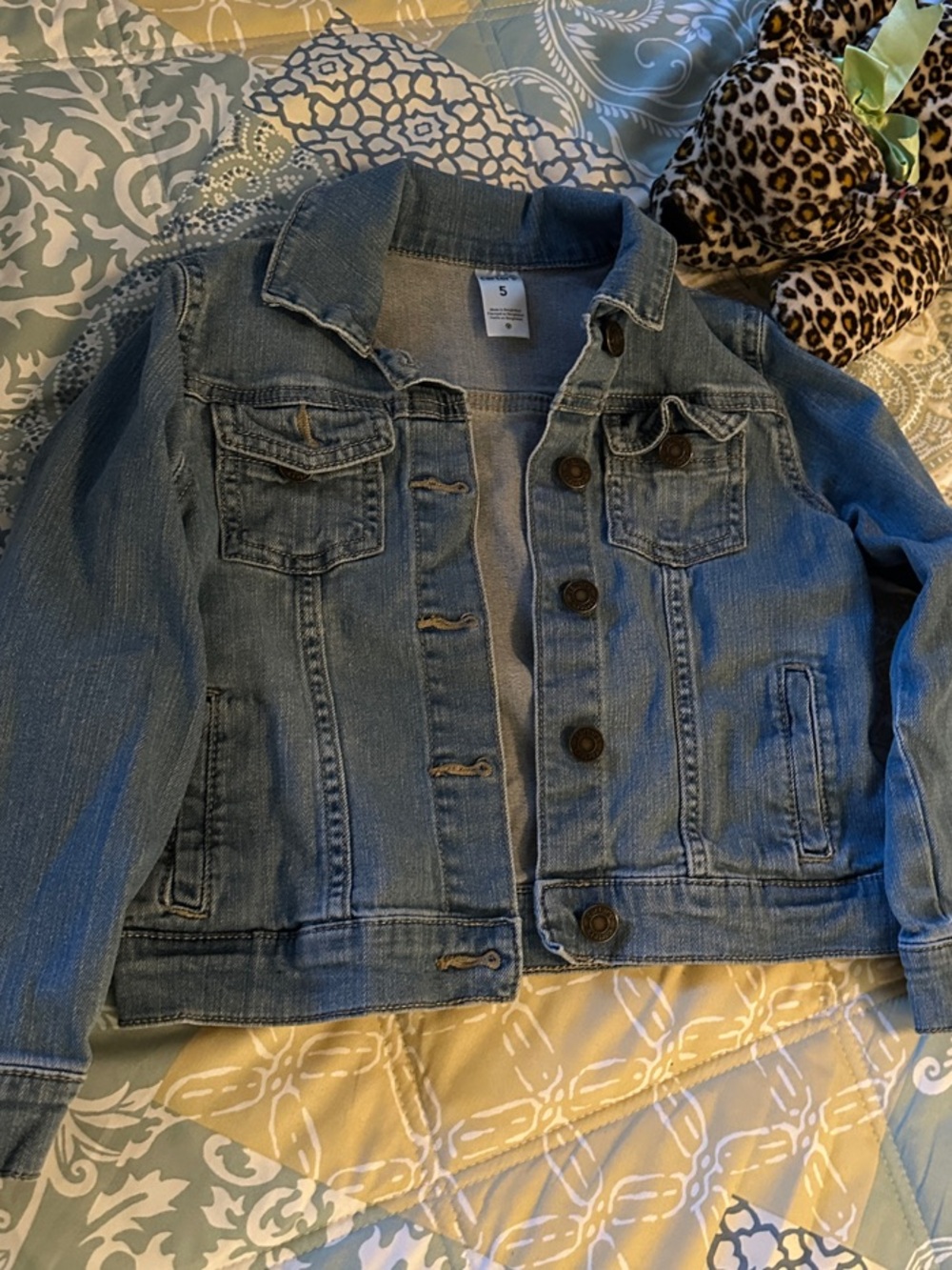 Carter's Faded Blue Kids Denim Jacket